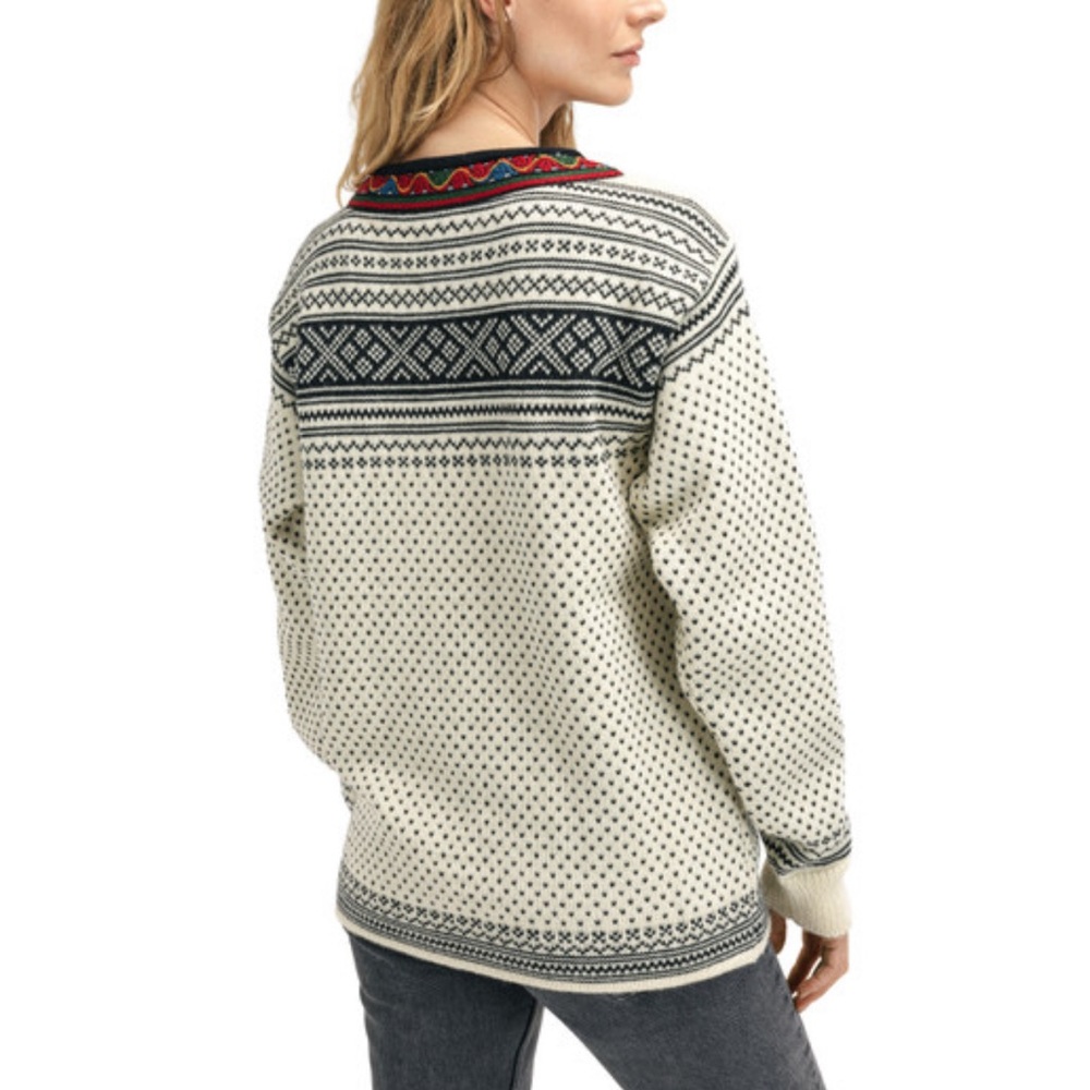 Dale of Norway Setesdal Unisex Sweater in Off White - Picture 4 of 12